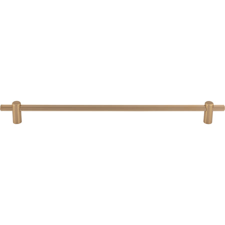 Top Knobs TK3257HB: 12" cc Dempsey Bar Cabinet Pull - Honey Bronze