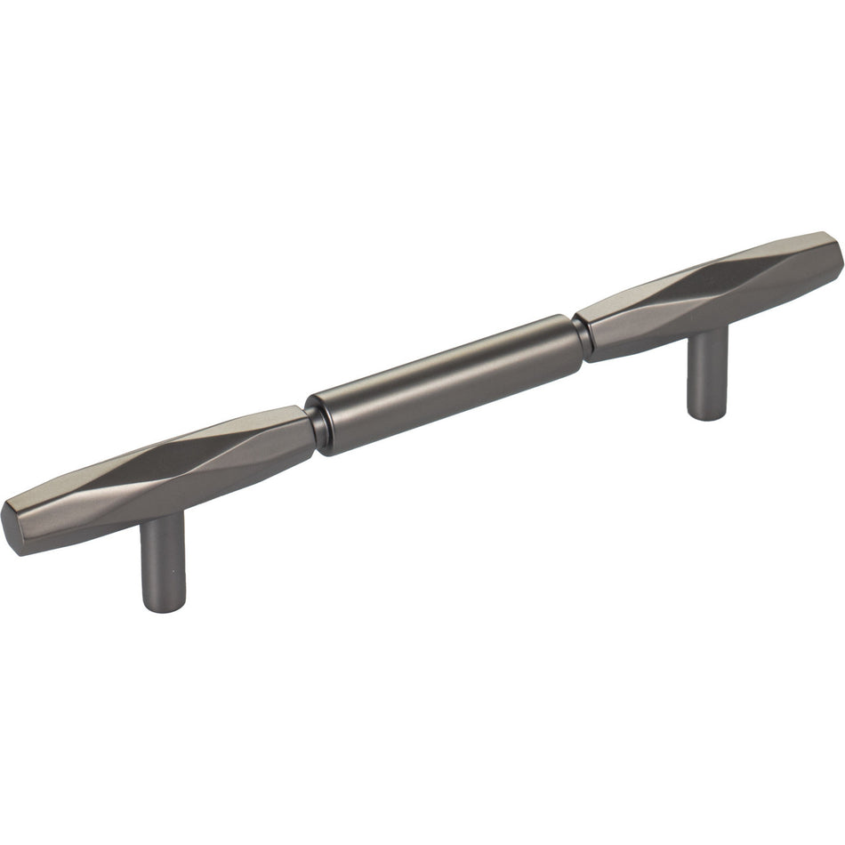 Top Knobs TK3082AG: 5-1/16" cc Regent's Park Kingsmill Cabinet Pull - Ash Gray