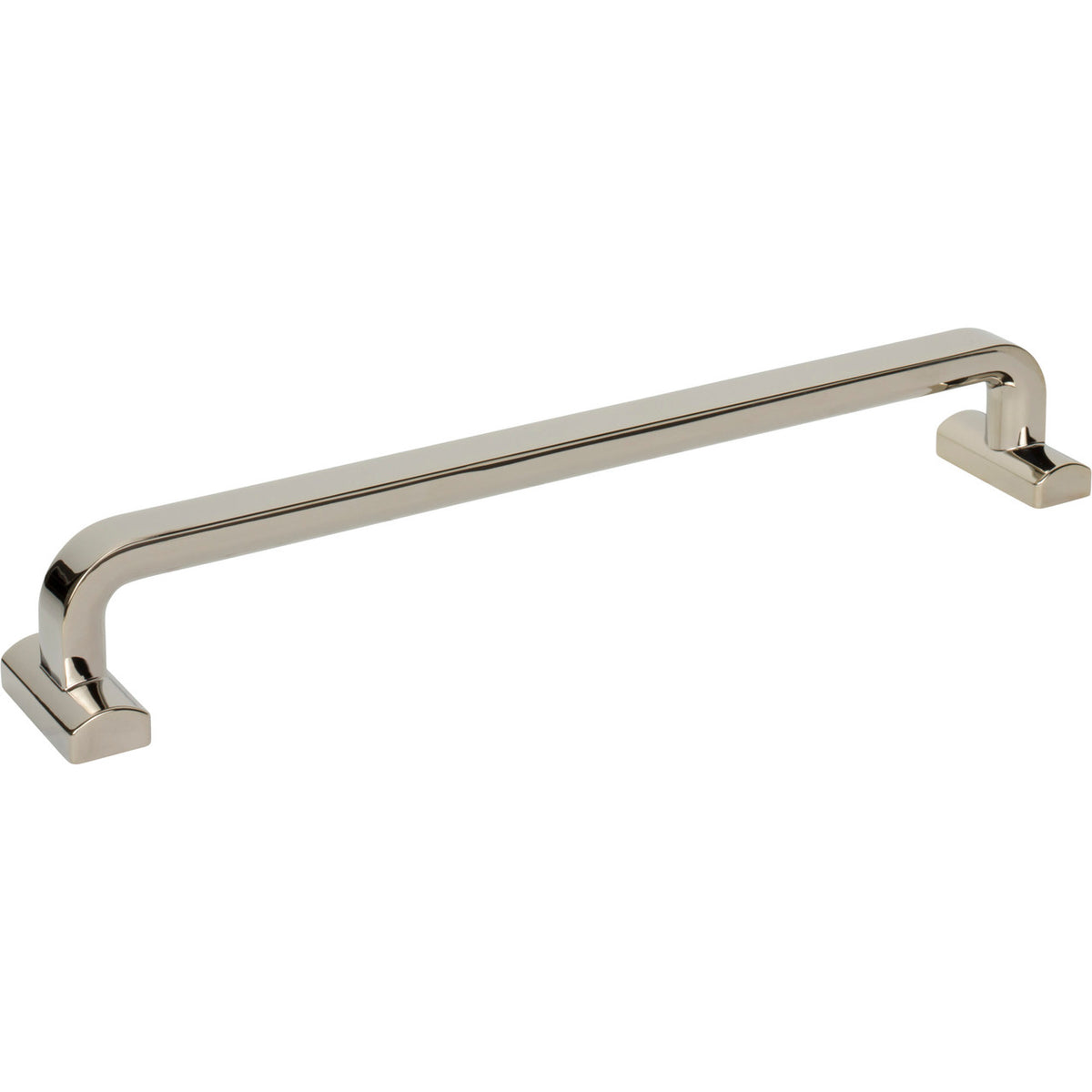 Top Knobs TK3168PN: 12" cc Harrison D-Handle Cabinet Pull - Polished Nickel