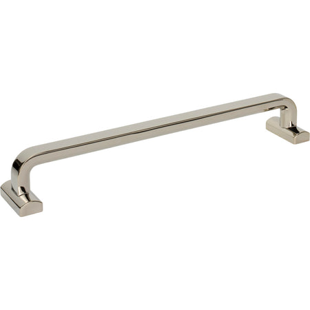 Top Knobs TK3168PN: 12" cc Harrison D-Handle Cabinet Pull - Polished Nickel
