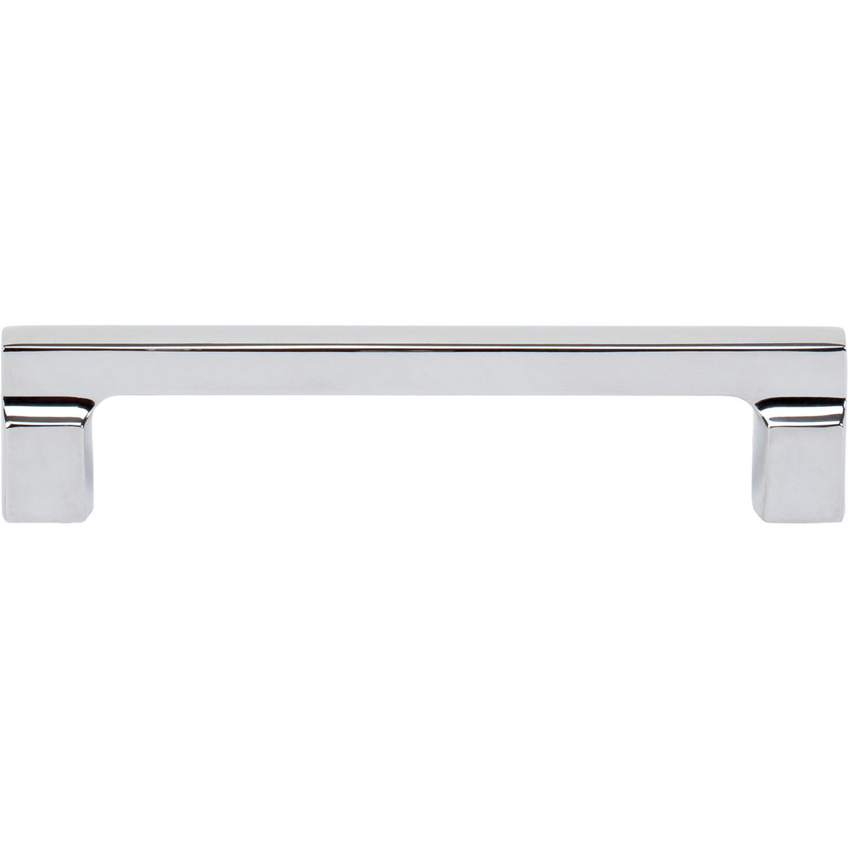 Atlas A523-CH: 128mm cc Reeves Square Bar Cabinet Pull - Polished Chrome