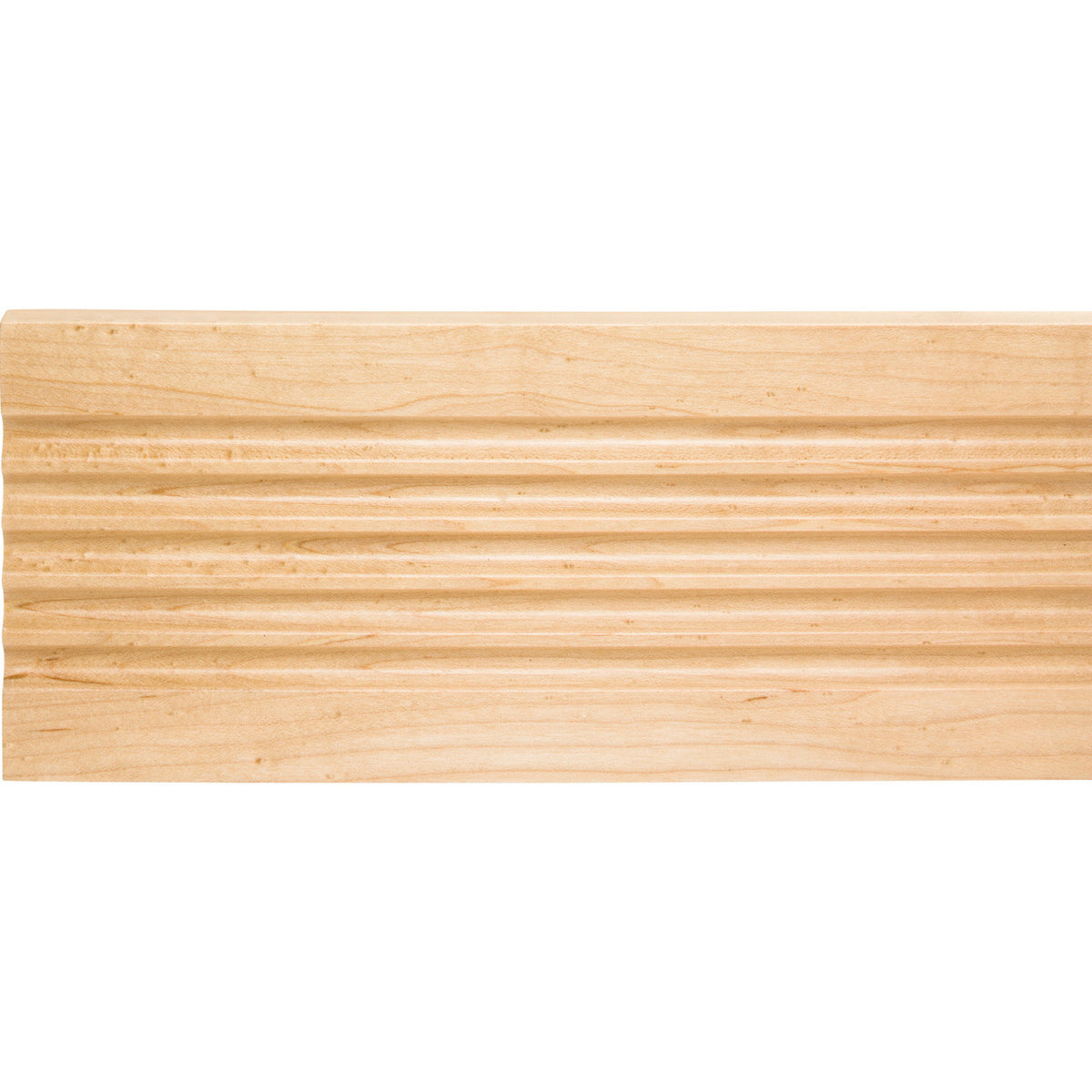 Hardware Resources FLT4POP: 4" x 5/8" Fluted Moulding - Poplar