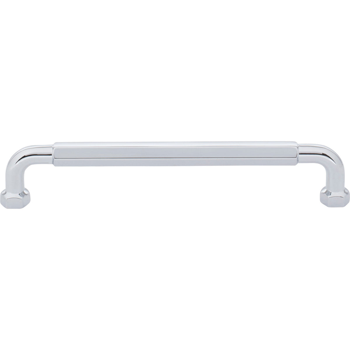 Top Knobs TK3203PC: 6-5/16" cc Dustin Cabinet Pull - Polished Chrome