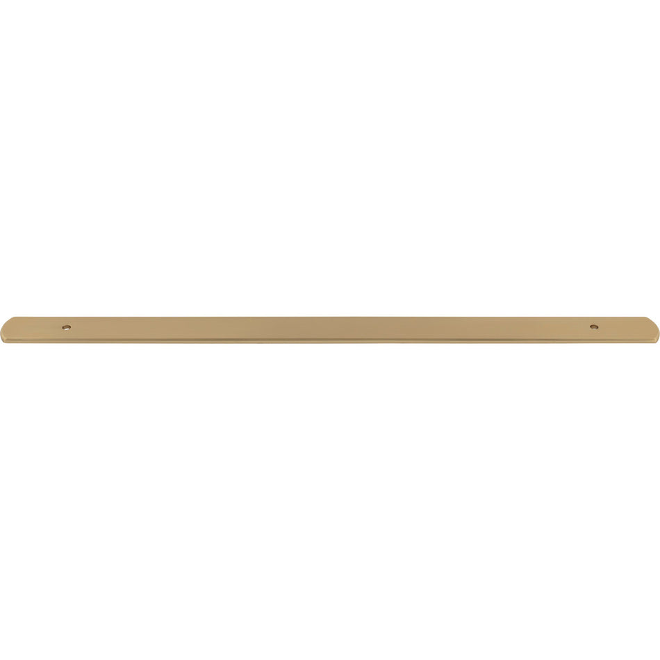 Top Knobs TK3276HB: 15" Wescott  Backplate - Honey Bronze