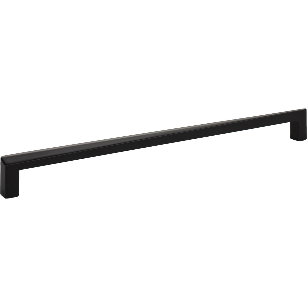 Atlas A676-BL: 12" cc Para Cabinet Pull - Matte Black