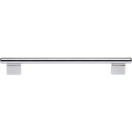 Atlas A519-CH: 18" cc Holloway Round Bar Appliance Pull - Polished Chrome