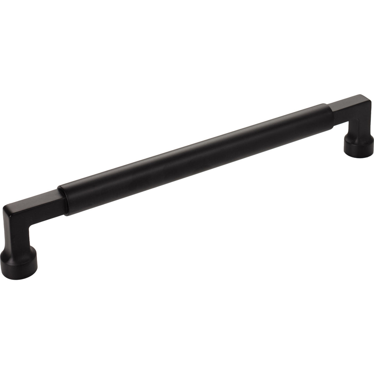 Top Knobs TK3097BLK: 12" cc Regent's Park Cumberland Cabinet Pull - Flat Black