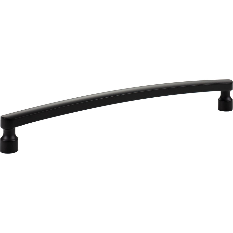 Atlas A687-BL: 18" cc Lennox Appliance Pull - Matte Black