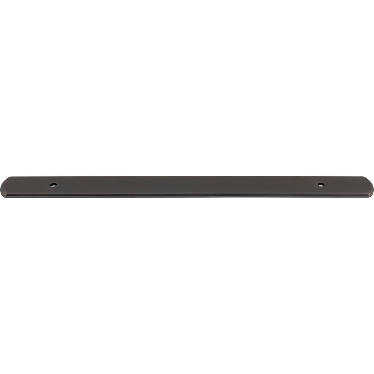 Top Knobs TK3274AG: 10-5/8" Wescott  Backplate - Ash Grey