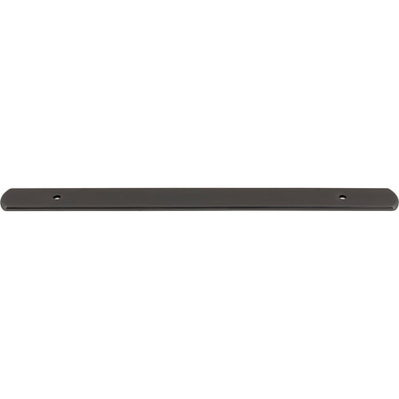 Top Knobs TK3274AG: 10-5/8" Wescott  Backplate - Ash Grey