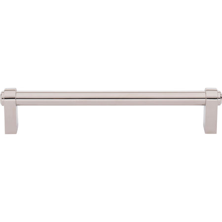 Top Knobs TK3212PN: 6-5/16" cc Lawrence Cabinet Pull - Polished Nickel