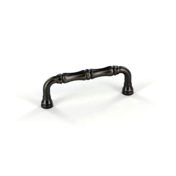 Richelieu BP74076143: 3" cc Boucherville D-Handle Cabinet Pull - Antique Nickel