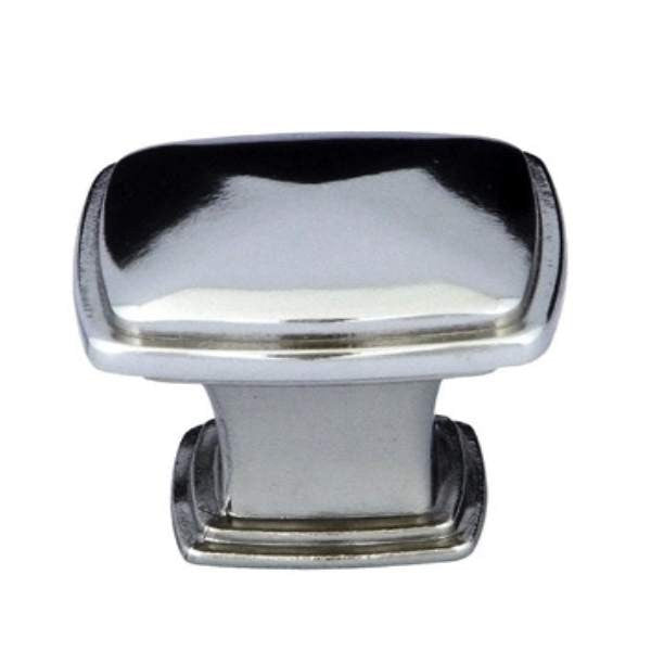 Richelieu BP81091180: 31mm Charlemangne Cabinet Knob - Polished Nickel