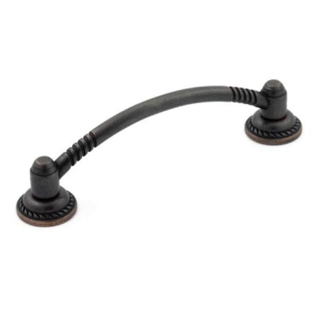 Richelieu BP236796BORB: 96mm cc Provence Cabinet Pull - Brushed Oil Rubbed Bronze