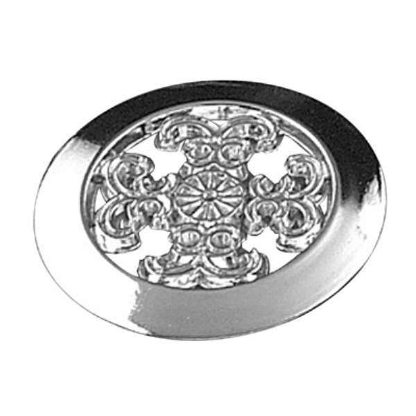 Richelieu BP3735038140: 38mm Marseille Cabinet Knob - Polished Chrome