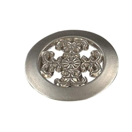 Richelieu BP3735038195: 38mm Marseille Cabinet Knob - Brushed Nickel