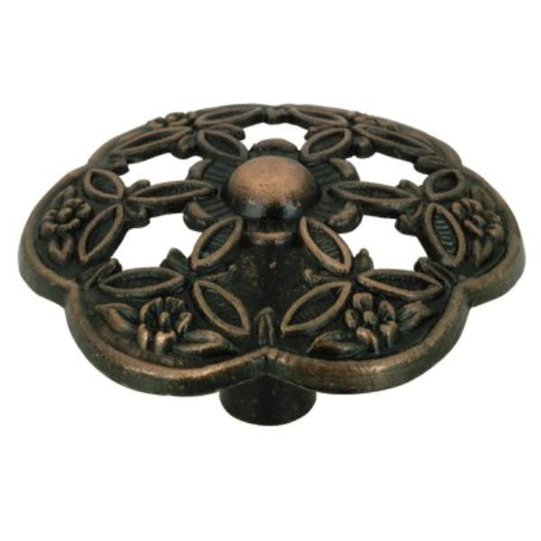 Richelieu BP37500190: 42mm Village Cabinet Knob - Old Copper