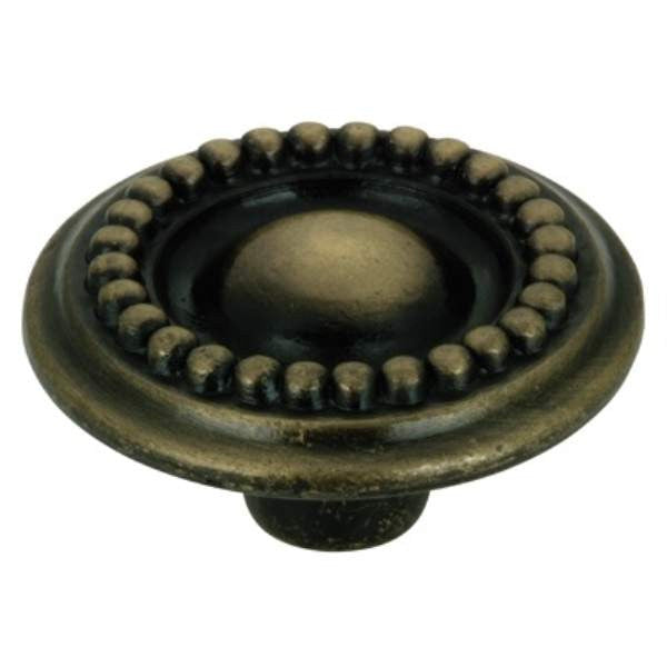 Richelieu BP37585AE: 39mm Provence Cabinet Knob - Antique English