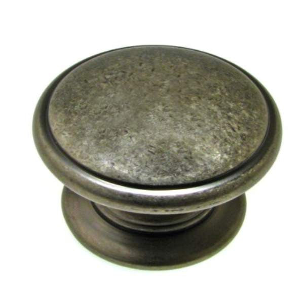 Richelieu BP80980142: 32mm Mont-Royal Cabinet Knob - Pewter