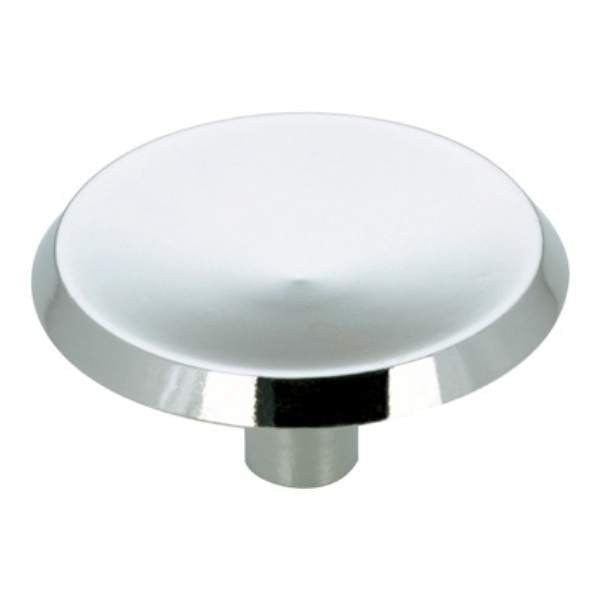 Richelieu BP37753140: 1-1/2" Provence Cabinet Knob - Polished Chrome