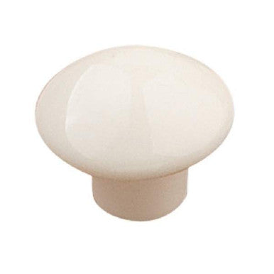Richelieu BP3367241: 1-3/8" Cherbourg Ceramic Cabinet Knob - Biscuit White