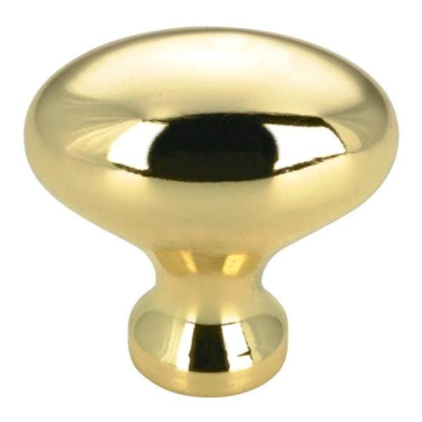Richelieu BP4443130: 30mm Olinville Cabinet Knob - Polished Brass