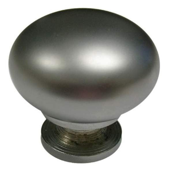 Richelieu BP5923174: 1-1/4" Rockaway Cabinet Knob - Matte Chrome