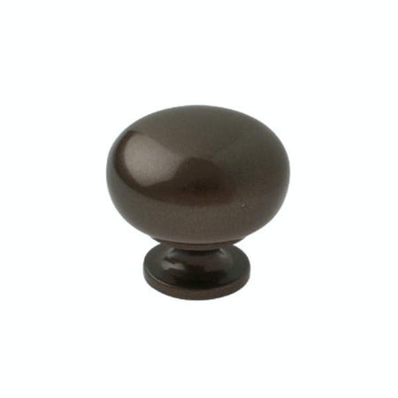 Richelieu BP5923ORB: 1-1/4" Rockaway Cabinet Knob - Oil Rubbed Bronze