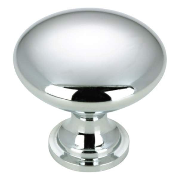 Richelieu BP9041140: 30mm Copperfield Cabinet Knob - Polished Chrome