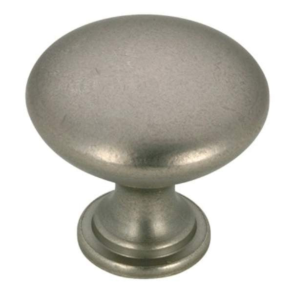 Richelieu BP9041142: 30mm Copperfield Cabinet Knob - Pewter