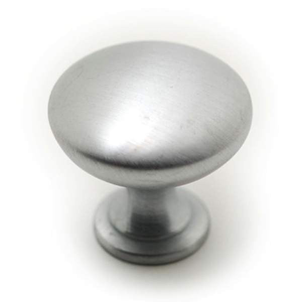 Richelieu BP9041175: 30mm Copperfield Cabinet Knob - Brushed Polished Chrome