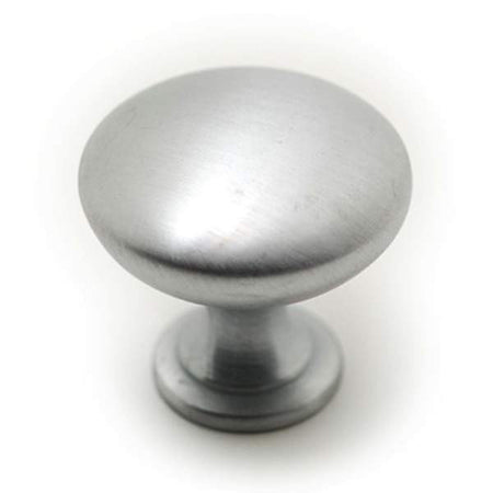 Richelieu BP9041175: 30mm Copperfield Cabinet Knob - Brushed Polished Chrome