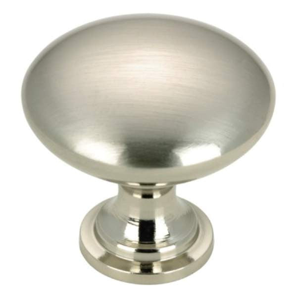 Richelieu BP9041195: 30mm Copperfield Cabinet Knob - Brushed Nickel