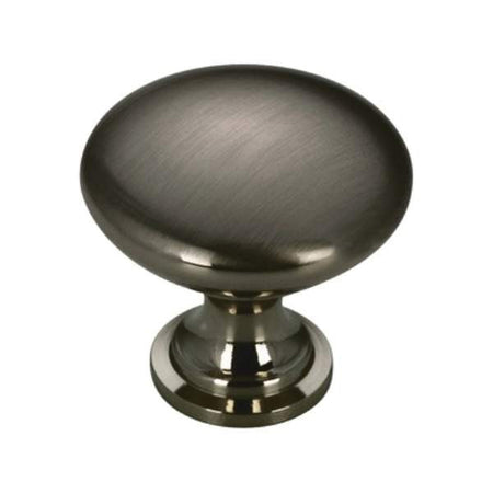 Richelieu BP904191: 30mm Copperfield Cabinet Knob - Black Nickel