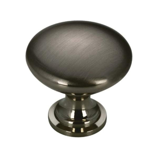 Richelieu BP904191: 30mm Copperfield Cabinet Knob - Black Nickel