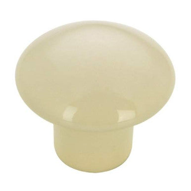 Richelieu BP3367240: 1-3/8" Cherbourg Ceramic Cabinet Knob - Almond