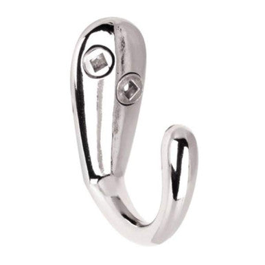 Richelieu BP6506140: 1-9/16" Contemporary Single Wardrobe Hook - Polished Chrome
