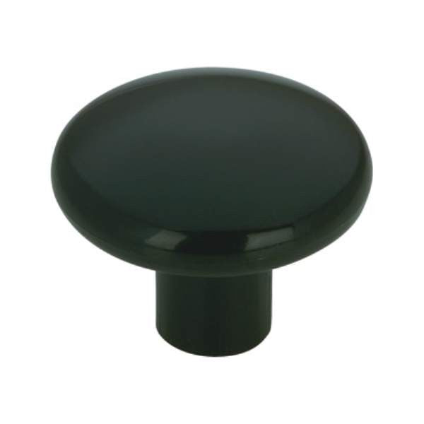 Richelieu BP314090: 1-1/4" Eclectic Cabinet Knob - Black