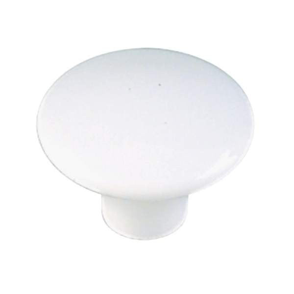 Richelieu SP39002: 38mm Villeray Cabinet Knob - White