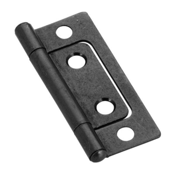 Richelieu BP2050900: 2" Non-Mortise Bifold Cabinet Hinge (pair) - Matte Black