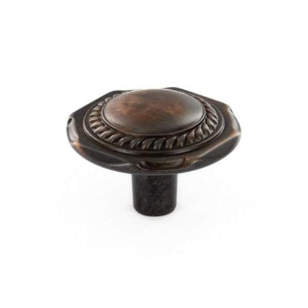 Richelieu BP2390332BORB: 1-1/4" Provence Cabinet Knob - Brushed Oil Rubbed Bronze