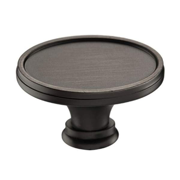 Richelieu BP80239143: 39mm Mascouche Cabinet Knob - Antique Nickel