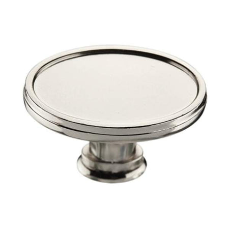 Richelieu BP80239180: 39mm Mascouche Cabinet Knob - Polished Nickel
