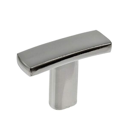 Richelieu BP65038180: 1-1/2" Padova T-Bar Cabinet Knob - Polished Nickel