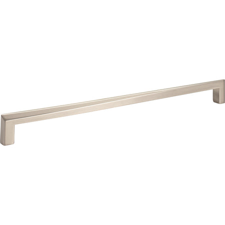 Atlas A676-BRN: 12" cc Para Cabinet Pull - Brushed Nickel
