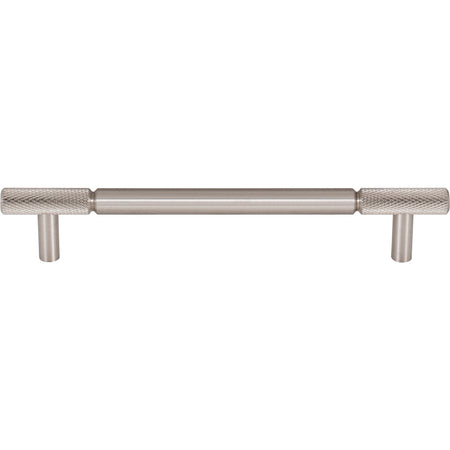 Top Knobs TK3242BSN: 6-5/16" cc Prestwick Bar Cabinet Pull - Brushed Satin Nickel
