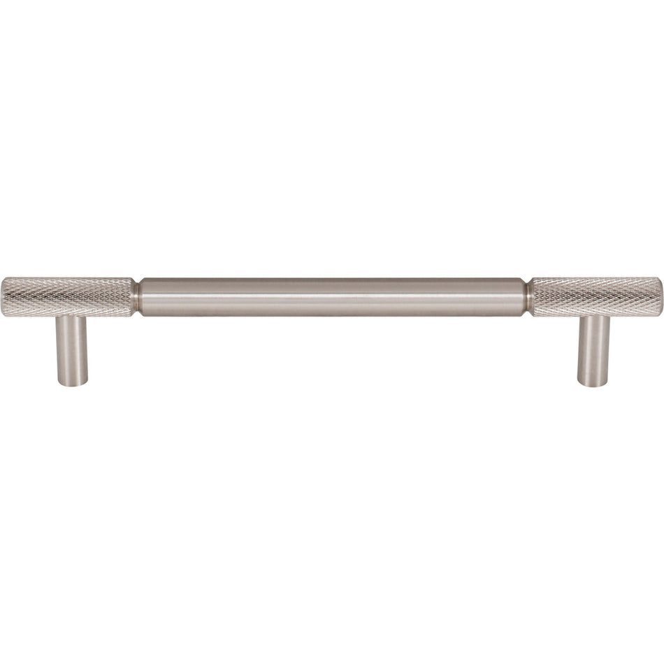 Top Knobs TK3242BSN: 6-5/16" cc Prestwick Bar Cabinet Pull - Brushed Satin Nickel