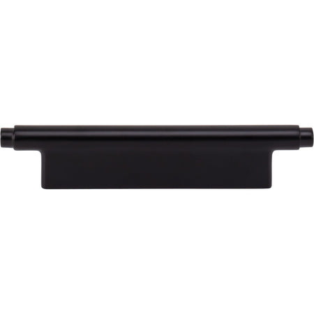 Atlas A532-BL: 96mm cc Kayden Round Bar Cabinet Pull - Matte Black