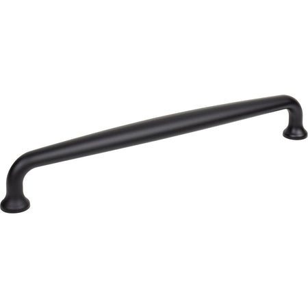 Top Knobs M2820: 12" cc Charlotte Cabinet Pull - Flat Black