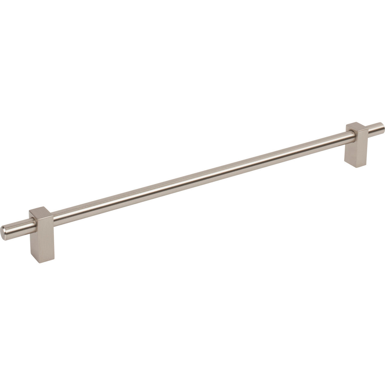 Jeffrey Alexander 478-305SN: 305mm cc Larkin Bar Cabinet Pull - Satin Nickel